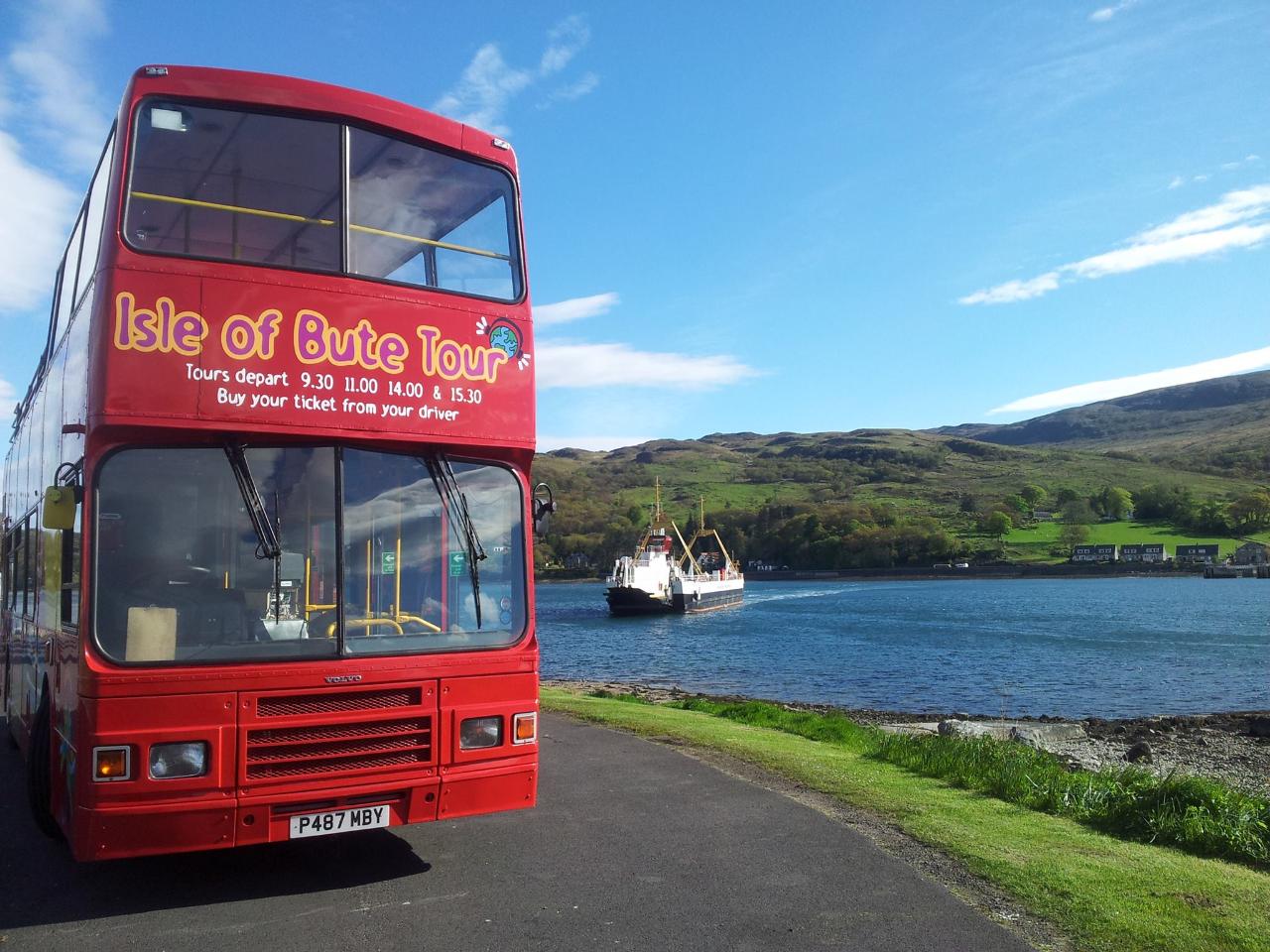 City Sightseeing Bute open-top bus tour